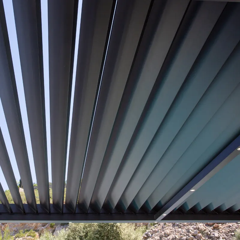 Detail of the Altea slats seen from below